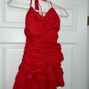 White Fox Boutique Red Mini Dress